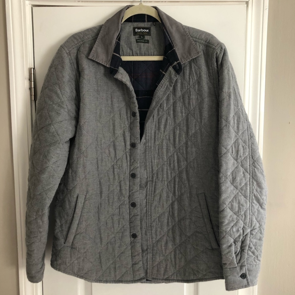 Barbour Kirk Quilted Shirt Jacket